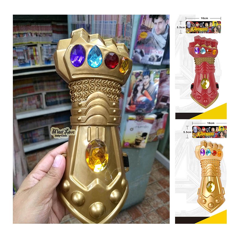 ถงมอทานอส พรอมอญมณ 5 เมด Infinity Gauntlet ทสวมมอธานอส ถงมอ Thanos - roblox bronze key location