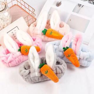 Fulllove ที่คาดผม คาดผม แมวน่ารัก ที่คาดผมกระต่ายแบบคาดศีรษะ Carrot Headband มี5สี รุ่นFD007