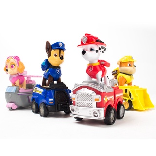 &lt; Available &gt; ฟิกเกอร์ PVC รูปการ์ตูน Paw Patrol Rebound Vehicle ของเล่นสําหรับเด็ก