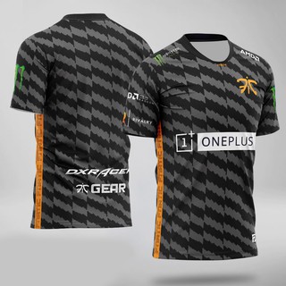 เสื้อทีม FNATIC E-Sport ปี 2019 สกรีนชื่อเพิ่มได้