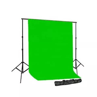 โครงกรีนสกรีน Frame Green screen พร้อมฉากหลังสีเขียว ขนาด 2×2เมตร