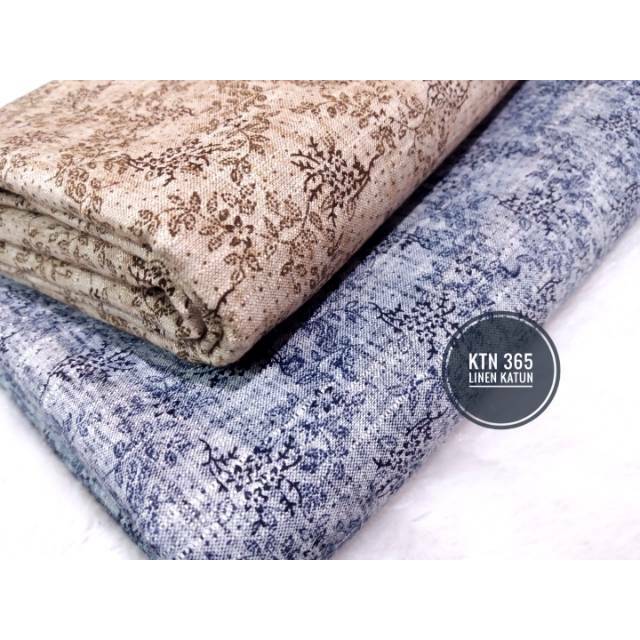 KATUN [KTN 365] ผ้าคอตตอนลินิน - กว้าง 1.50 - ราคาตามวาเรีย