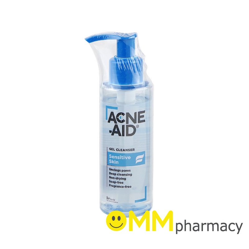 ACNE-AID GEL CLEANSER SENSITIVE SKIN 100ML.แอคเน่-เอด เจล เคลนเซอร์ เซนซิทีฟ สกิน 100มล. – โปรปัง