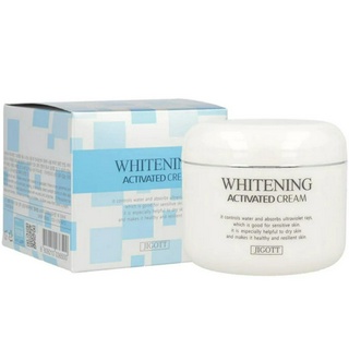 Jigott Whitening Activated Cream 100g ครีมบำรุงผิวหน้าสูตรใหม่จากเกาหลีของแท้เพื่อผิวหน้ากระจ่างใสแลดูอ่อนกว่าวัย