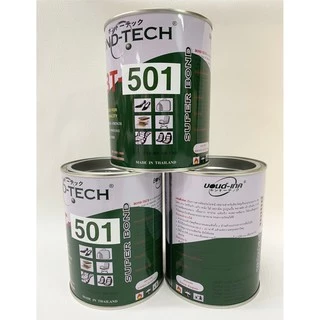 BT-501 กาวพียู เนื้อใส สำหรับติดสายพาน ไวนิล แคนวาส ผ้าใบ PVC บอนด์เทค 650G