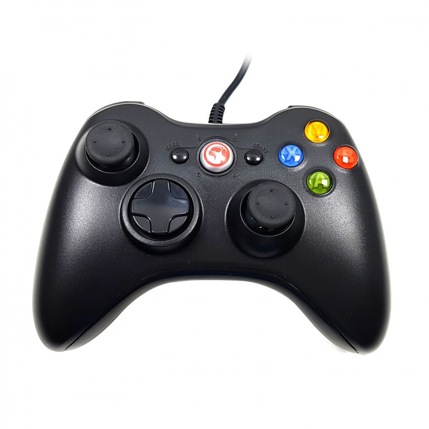 MARVO GT-012 Gaming Joy Controller จอยเกมมิ่ง สำหรับ PS3/PC/Xbox 360 (Black)