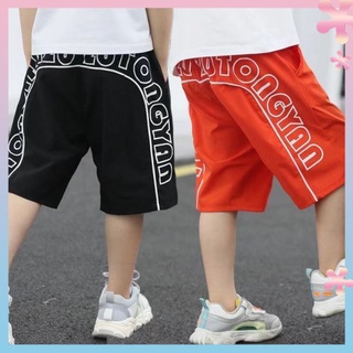 Boys summer quick-drying shorts 2021 new childrens western style summer pants medium and large childrens casual sports shorts