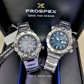 seiko monster yellow srpg57 k srph75  k เพนกวิน save the ocean