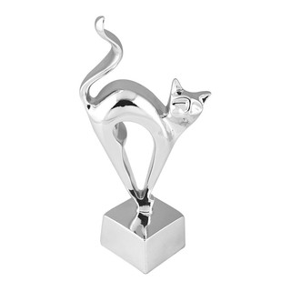 Other home accessories DECORATE CAT NEKO 13X25CM. SILVER HLS Home decoration Home &amp; Furniture อุปกรณ์ตกแต่งบ้านอื่นๆ ของ