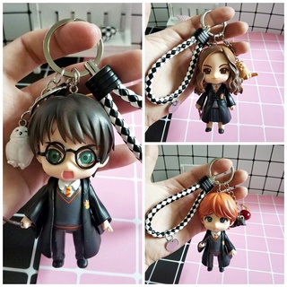 ♛พวงกุญแจ จี้ตุ๊กตา Harry Potter Hermin Ron แฮนด์เมด