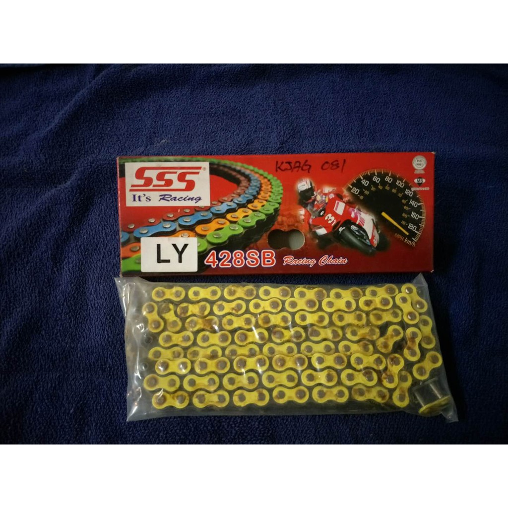 โซ่สีมอเตอร์ Rantai SSS 428