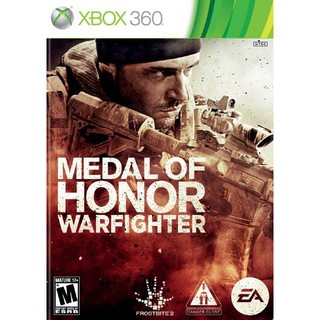แผ่น XBOX 360 Medal of Honor Warfighter (2แผ่น) ใช้กับเครื่องที่แปลงระบบ /JTAG/RGH