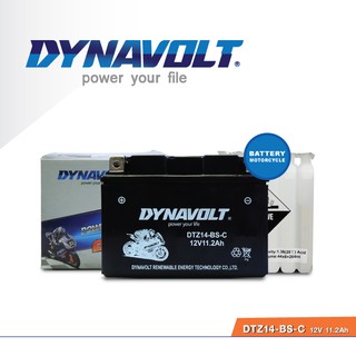 แบตเตอรี่ ไดน่าโวล์ด BATTERY DYNAVOLT DTZ14-BS 12V 11.2Ah