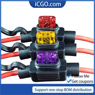 กล่องฟิวส์ขนาดเล็กกันน้ํา 16awg 2 A 3a 5a 7 . 5 A 10a 15a 20a 25a 30a 40a