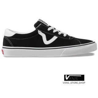 VANS SPORT BLACK TRUE WHITE SNEAKERS สินค้ามีประกันแท้