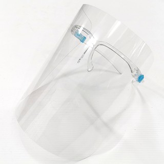 หน้ากากใส face shield ป้องกันละอองเชื้อ