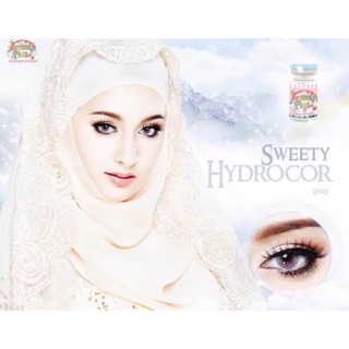 คอนเเทคเลนส์ สี  Sweety hydro gray