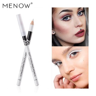 Menow lying silkworm bright white high gloss waterproof eyeliner