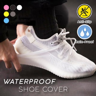 ‼Rain shoe cover‼ ซิลิโคนกันฝนสำหรับสวมใส่รองเท้า  ซิลิโคนถุงเท้า กันเปื้อน กันน้ำ กันฝน พร้อมส่ง ‼