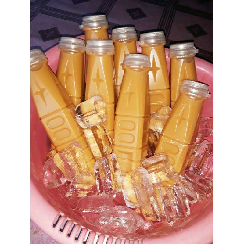 ขวดพลาสติกPP ขวดPP ใส่น้ำผลไม้ 150cc,160cc,180cc , 200cc ,220cc,250cc  50ใบ/แพ็ค  สีขาวขุ่น พร้อมฝาก