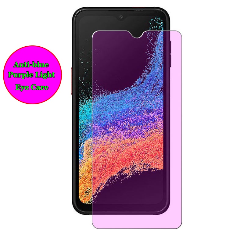 เข้ากันได้กับ Samsung Galaxy Xcover6 Xcover 6 Pro 2 Anti blue Purple Light Ray Eye Care กระจกนิรภัยป