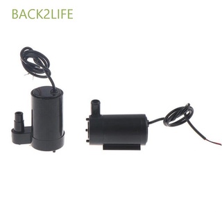 Back2Life มอเตอร์ปั๊มน้ํา Dc 5-12V 3L / นาทีทนทานไม่มีเสียงรบกวนต่ํา