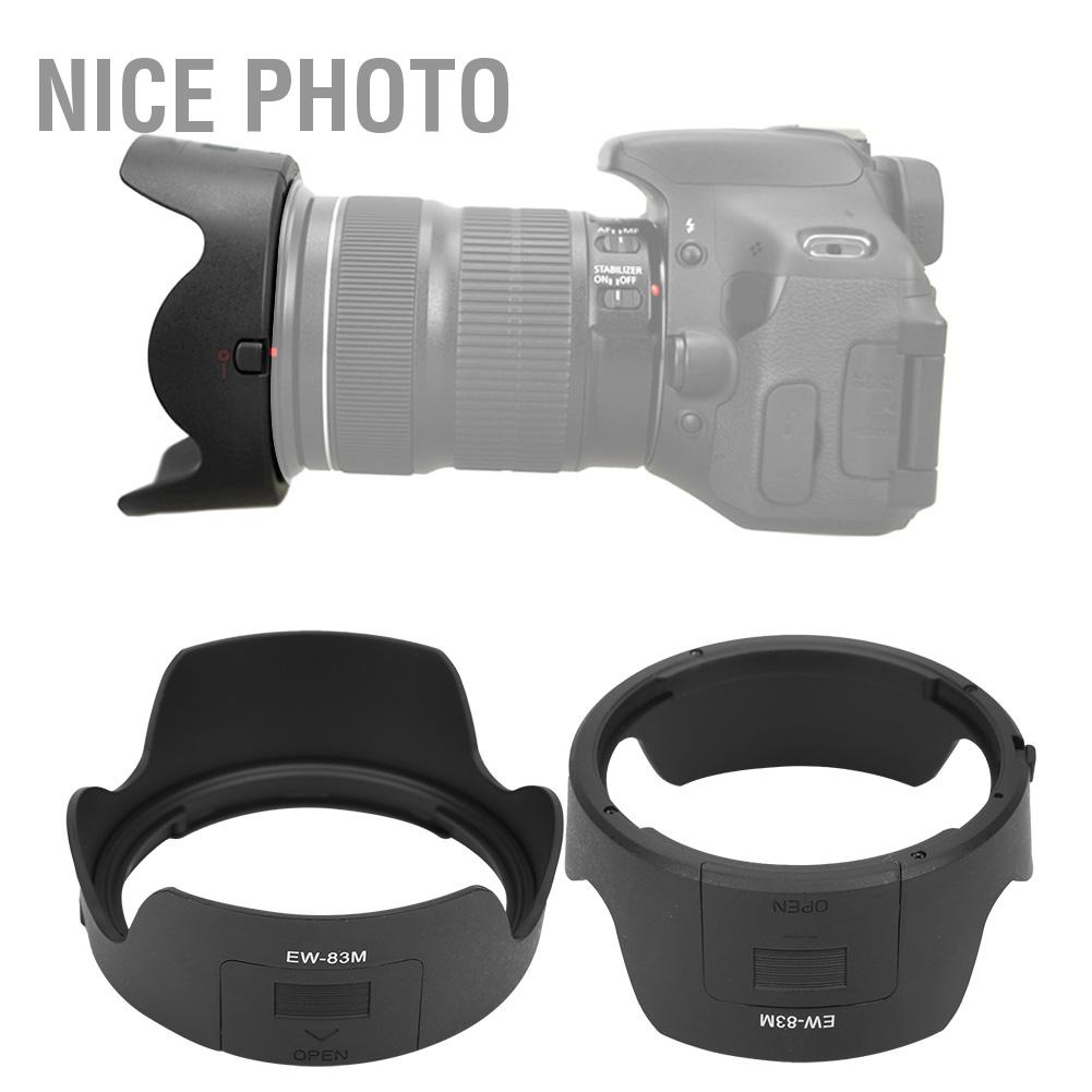 Nice photo EW83M Camera Mount Lens Hood for Canon EF 24105mm f/3.55.