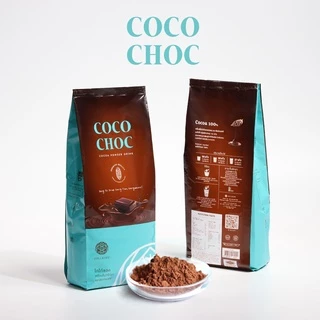Hillkoff : ผงโกโก้ โกโก้แท้ 100% CoCo Choc ขนาด 500 g (ไขมัน 10 - 13%) โกโก้