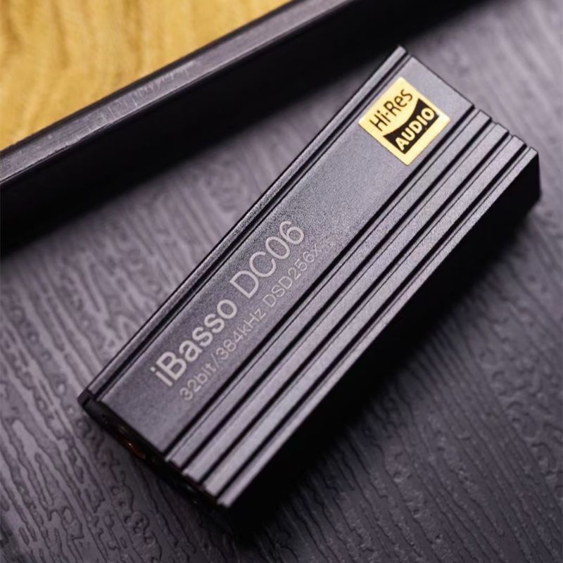 Ibasso DC06 Dual DAC แท้💯%สินค้าพร้อมส่ง รองรับการถอดรหัส MQA แอมป์ USB Type C ถึง 3.5 มม. 4.4 มม. ส