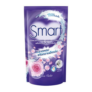 รีฟิลน้ำยาซักผ้า SMART 700 มล. กลิ่นวีวา ไวโอเล็ท ใช้สำหรับซักทำความสะอาดเสื้อผ้าประเภทต่างๆ