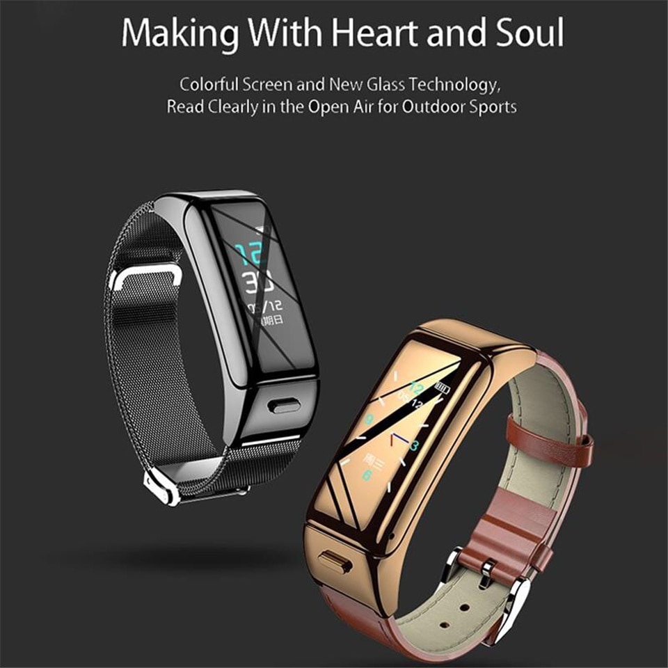 ☌NEW For Huawei Talkband B6 band B6 Bluetooth smart Bracelet Wearable