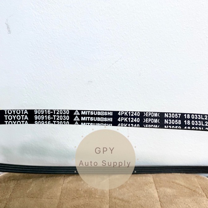 TOYOTA VIOS 2013 NCP150 (90916-T2030 4PK1240) สายพานพัดลม