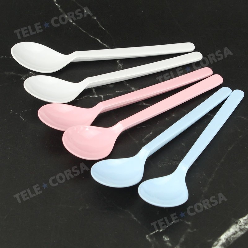 ช้อนกาแฟเมลามีน รุ่น Short-plastic-kids-tea-spoon-00e-T2