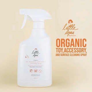 Little Apes สเปรย์ทำความสะอาดของเล่นของใช้และพื้นผิว ออร์แกนิค Organic Toy, Accessory and Surface Cleaning Spray (500ml)