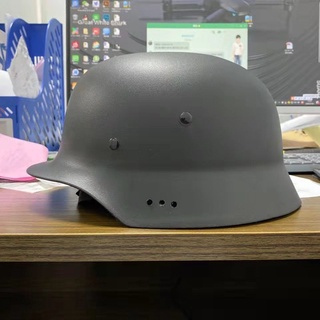 หมวกกันน็อครถจักรยานยนต์ World War II M35 พร้อมสติกเกอร์ สไตล์เยอรมัน