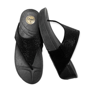 🧸รองเท้าแฟชั่นสไตล์ฟิบฟอบ Fiitflop ✅ แบรนด์ Q'Sweet ทรงสวยใส…