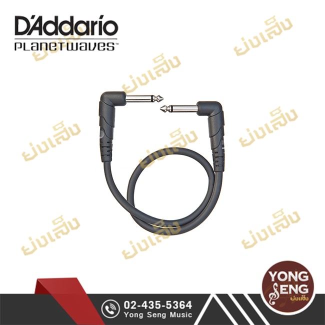 PLANET WAVES สายแจ็ค สายต่อเอ็ฟเฟ็ค รุ่น CLASSIC SERIES PATCH CABLE (Yong Seng Music)