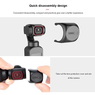 ฝาครอบป้องกันเลนส์กล้อง กันชน อุปกรณ์เสริม สําหรับ Dji Osmo Pocket 2