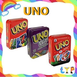 เกมการ์ด UNO สีแดง คลาสสิกเกมไพ่ ไพ่การ์ด  เกมสนุก ของเล่นเด็ก ของขวัญ  ฝึกฝนตรรกะ การ์ดพิเศษ   ไพ่คลาสสิก การพักผ่อนหย่