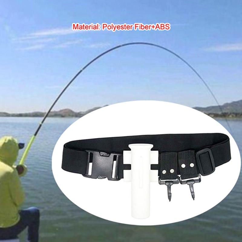 Fishing Tackle Waist Gimbal Fishing Belt Rod Holder Adjustable Stand Up ...