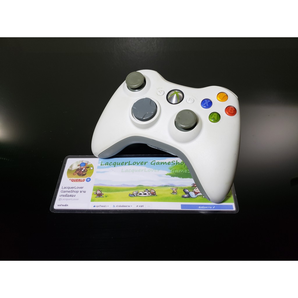 [SELL] Official Microsoft Xbox 360 Wireless Controller White (USED) จอยไร้สาย XBOX360 ของแท้ !!