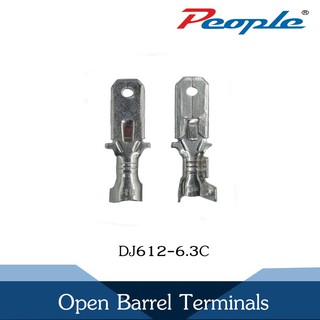 หางปลา Open Barrel Terminals DJ612-6.3C