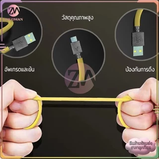สายชาร์จ realme แท้ สายชาร์จแอนดรอยด์ ชาร์จเร็ว กำลังไฟ2.1A USB สายยาว 1เมตร มาตรฐาน ​สายชาร์จไว ทนทาน คุณภาพดี