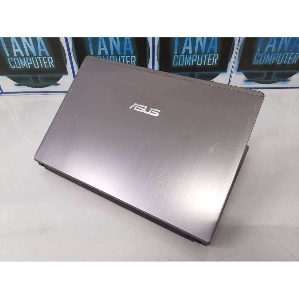 (มือสอง) Notebook Asus i7 Ram4 SSd240  ⭐️สเปค ✅intel core i7-3520m @2.9 Ghz ✅RAM DDR3 4gb  ✅ssd240 ร