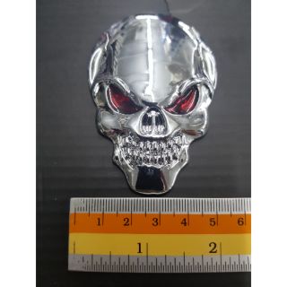 Logo Skull เหล็ก 8x5.5cm