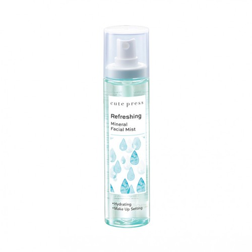 CUTE PRESS Refreshing Mineral Facial Mist สเปรย์น้ำแร่ 100ml