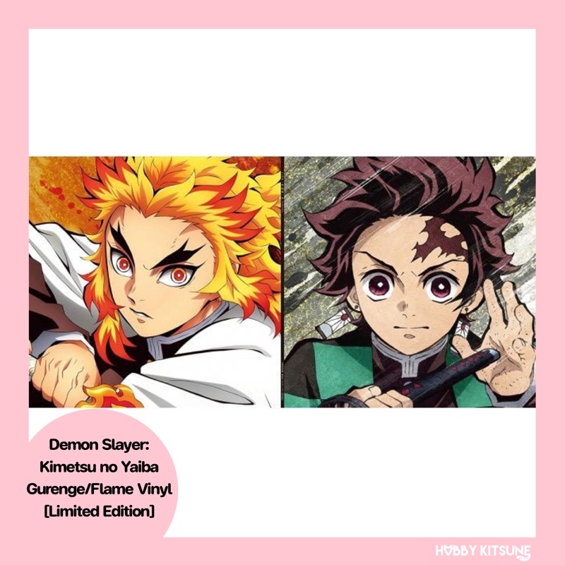 แผ่นเสียง Demon Slayer: Kimetsu no Yaiba Gurenge / Flame Vinyl [Limited Edition] (SS) 🇯🇵