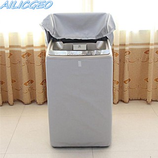 ailicego ผ้าคลุมเครื่องซักผ้า กันน้ำ กันฝุ่น สำหรับห้องน้ำ บ้าน