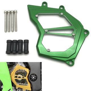 ฝาครอบเฟืองโซ่อลูมิเนียม CNC อุปกรณ์เสริม สําหรับรถจักรยานยนต์ Kawasaki ZX-10R 2011-2017 2016 2015 Ninja ZX10R