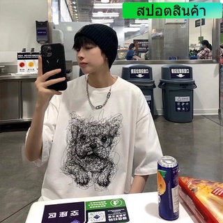 【-3Xl】เสื้อยืดแขนสั้น ผ้าฝ้าย 100% พิมพ์ลายการ์ตูนอนิเมะ สไตล์ญี่ปุ่น ฮิปฮอป ทรงหลวม โอเวอร์ไซซ์ คุณภาพสูง สําหรับผู้ชา